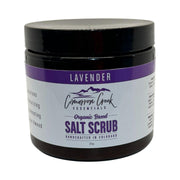 Cimarron Creek Essentials Lavender Organic Salt Scrub Bath & Body Dark Gray 22oz