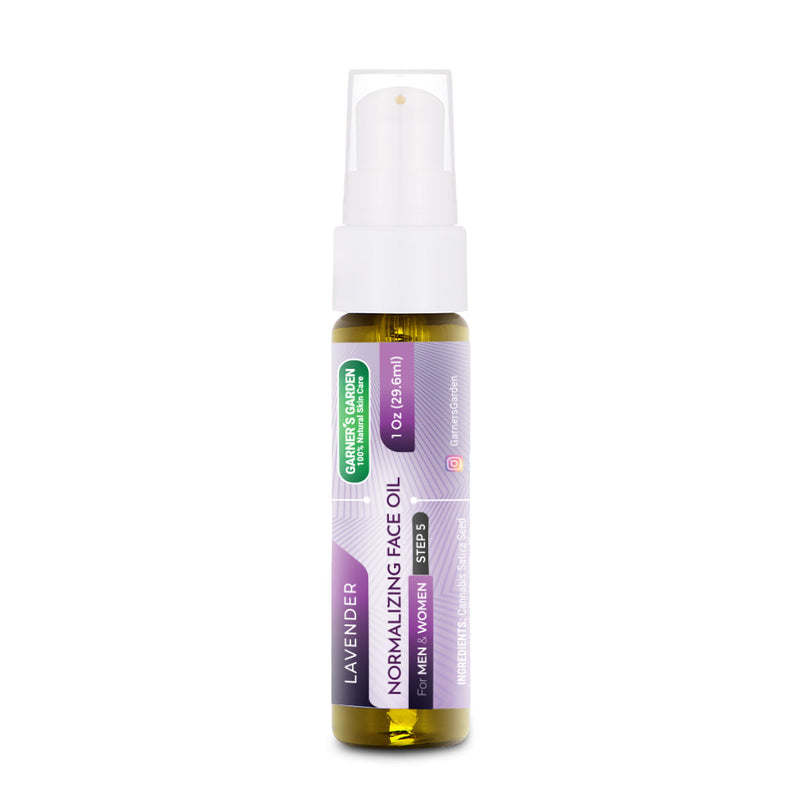 Garner's Garden Normalizing Face Oil Facial Care Lavender Lavender
