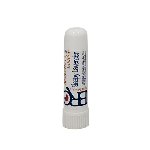 By Robin Creations Sleepy Lavender Aromatherapy Inhaler Aromatherapy Gray Plastic - without a keychain