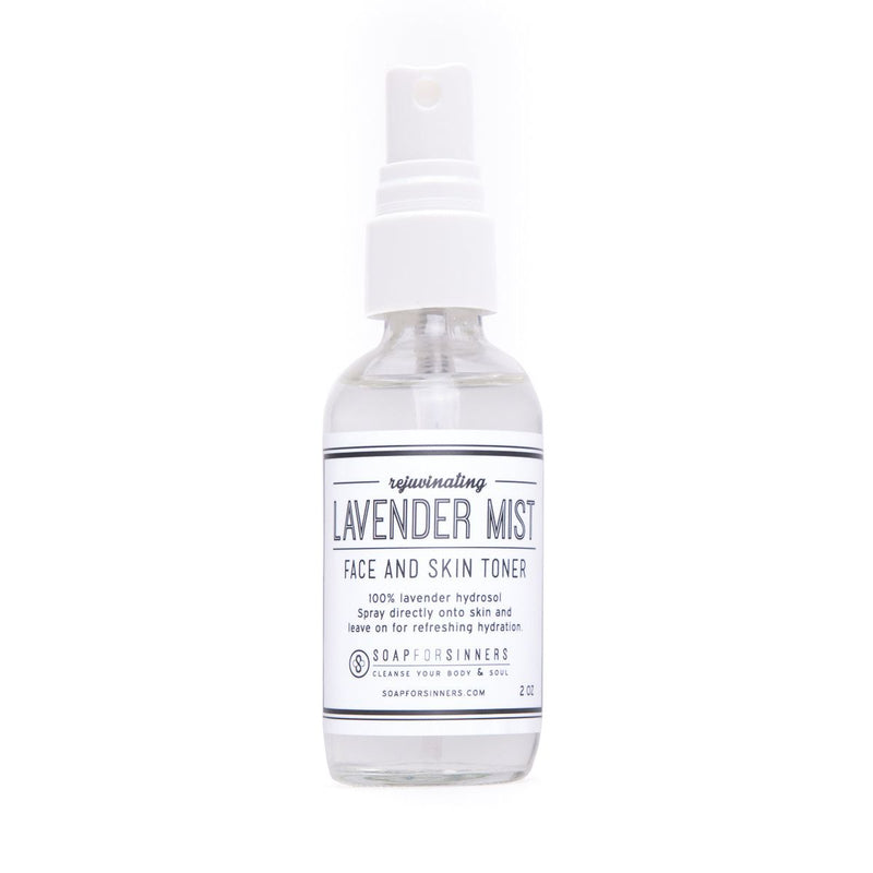 Soap for Sinners Lavender Mist - 2oz Hydrosol White Smoke