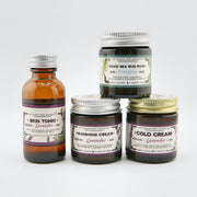 The Lovely Rose Apothecary Lavender Travel Beauty Set Lavender w/ Dead Sea Mud Mask - Detoxifying