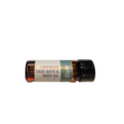 Appalachian Botanical Co. Lavender Sage Bath & Body Oil Body Oil Gray 4 mL