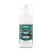Garner's Garden Organic Face Wash Facial Cleanser White Smoke Men's / 1.7 oz Foamer (Travel)