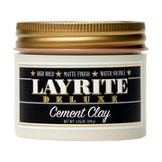 Layrite Layrite Deluxe Hair Styling Hair Styling Products Set Black Clement Clay 4.25 Oz