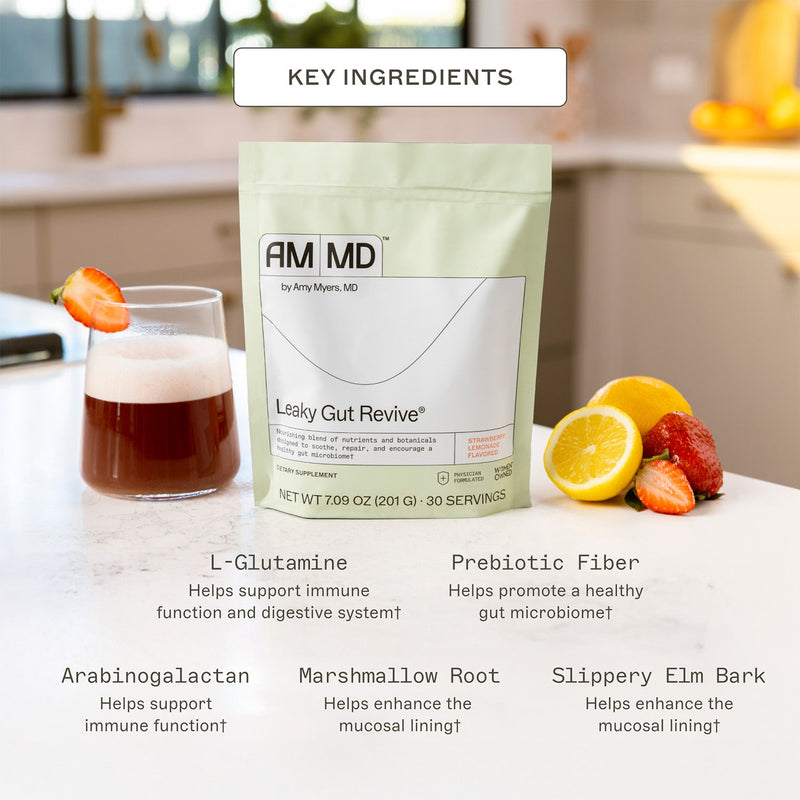 AMMD Leaky Gut Revive - Strawberry Lemonade Supplement Lavender