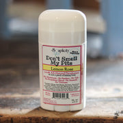 Soaplicity Don't Smell My Pits Natural Deodorant - Lemon Rose Deodorants Dark Gray