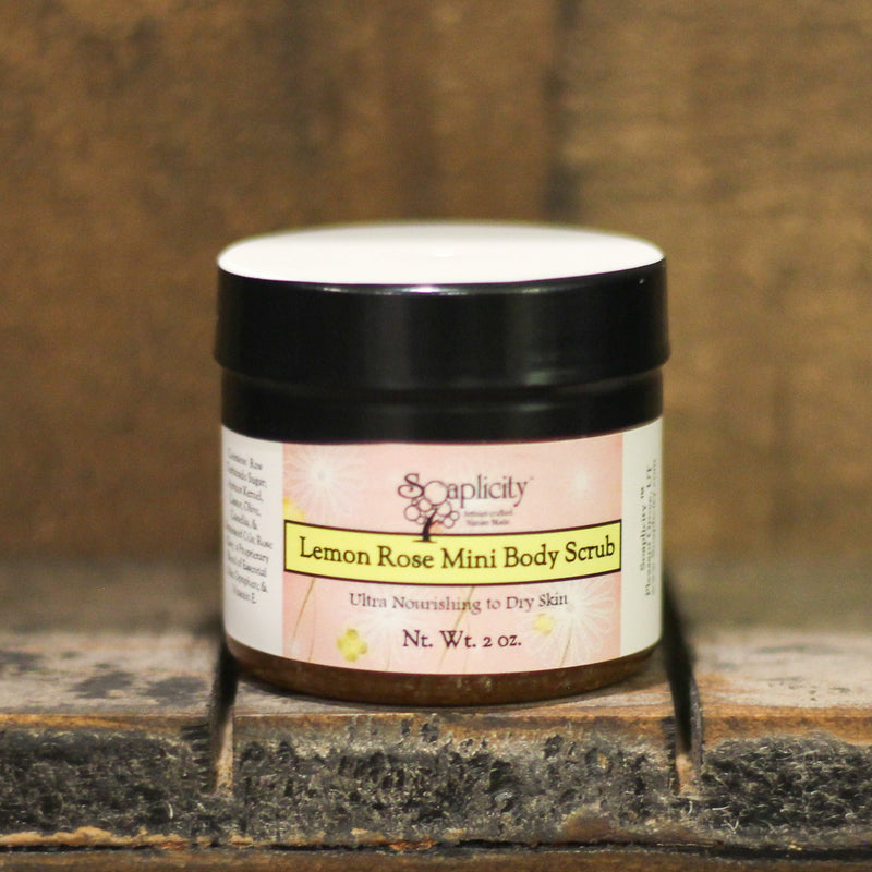 Soaplicity Mini Butters & Scrubs Samples Dark Olive Green Single,3 for $12.50