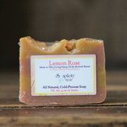 Soaplicity Lemon Rose Soap Bar Soap Bar Dark Slate Gray Default Title