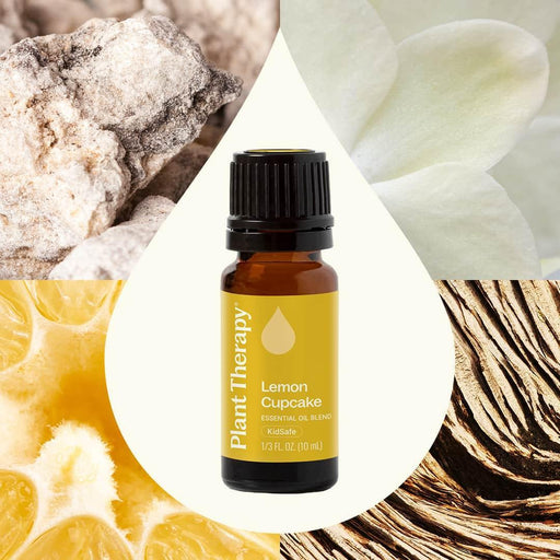 Plant Therapy Lemon Cupcake Essential Oil Blend Essential Oil White Smoke 10 mL