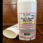 Soaplicity Don't Smell My Pits Natural Deodorant - Lemon Rose Deodorants Gray Default Title