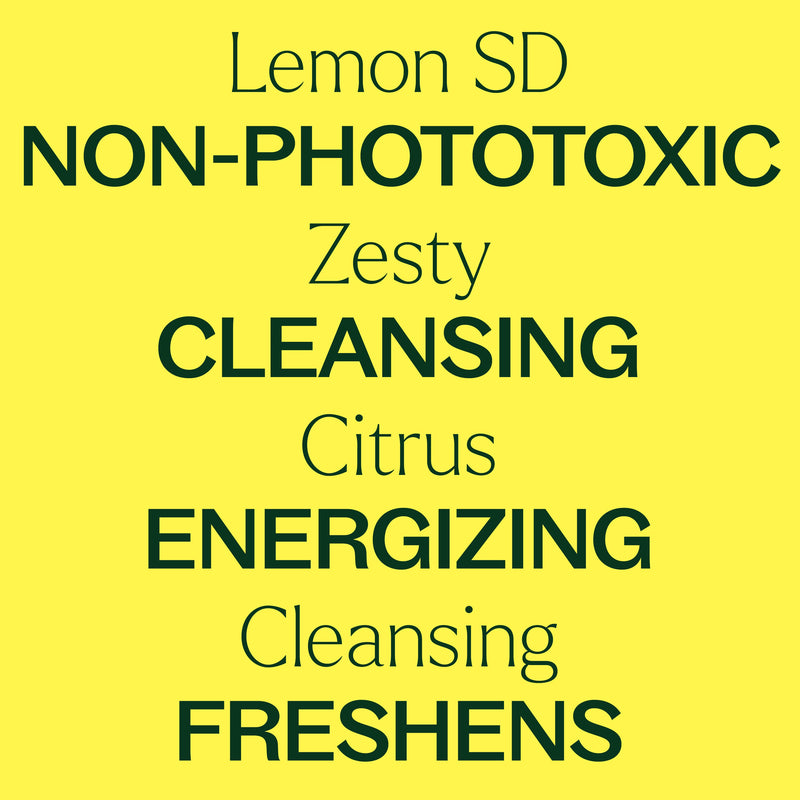 Plant Therapy Lemon Steam Distilled Essential Oil Essential Oil Light Goldenrod 10 mL,30 mL