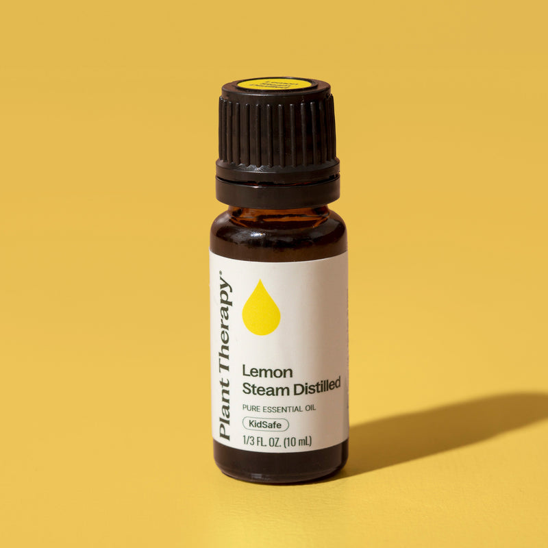 Plant Therapy Lemon Steam Distilled Essential Oil Essential Oil Sandy Brown 10 mL,30 mL