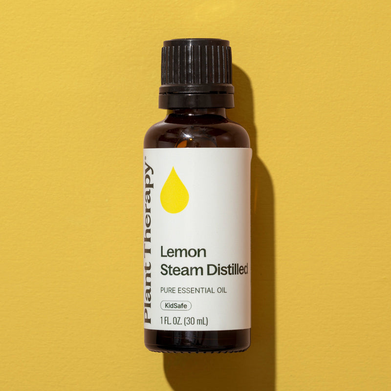Plant Therapy Lemon Steam Distilled Essential Oil Essential Oil Sandy Brown 10 mL,30 mL