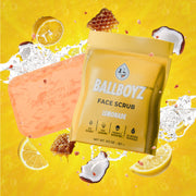 BALLBOYZ Lemonade Face Scrub (Light Acne) Goldenrod