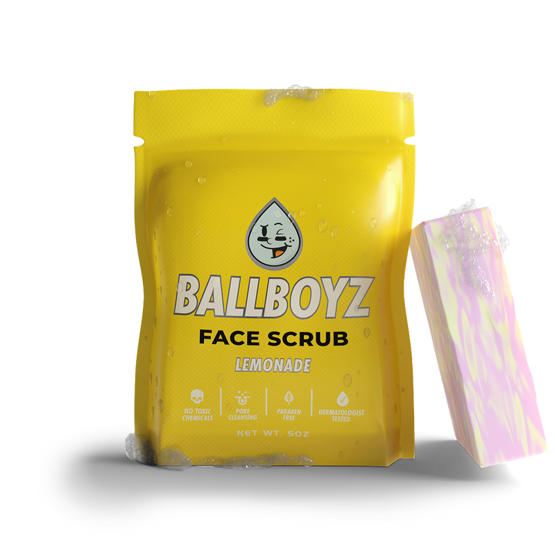 BALLBOYZ MVP Face Acne Scrubs Black Ballboyz Lemonade (Light Acne)