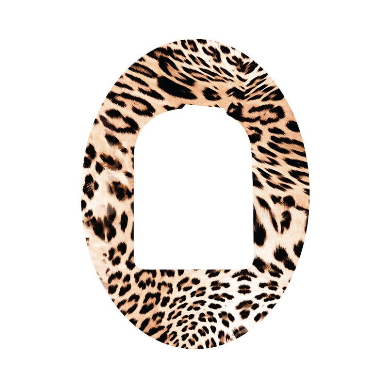 Peelz Leopard Print Pod Patch Tape - Pump Peelz Patch Medical Tape White Smoke 1-Pack Omnipod Tape