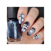 UberChic Beauty Let It Snow Stamping Plate Rosy Brown