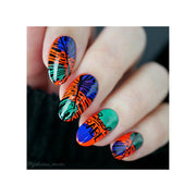 UberChic Beauty Let's Get Lost Stamping Plate Dark Gray