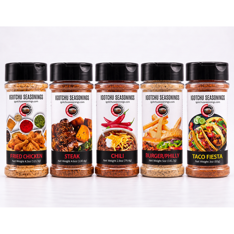 Igotchu Seasonings Let's Tailgate White Smoke