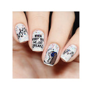 UberChic Beauty Let's Rock Stamping Plate Gray