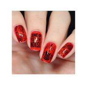 UberChic Beauty Let's Rock Stamping Plate Tan