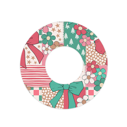 Peelz Merry Coquette Freestyle Libre 2 Patch Tape - Pump Peelz Patch Medical Tape White Smoke 12-Pack Libre 2 (Set of 12 Patches),4-Pack Libre 2 (Set of 4 Patches),1-Single (1 Single Patch)