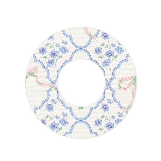 Peelz Spring Coquette Freestyle Libre 2 Patch Tape - Pump Peelz Patch Medical Tape White Smoke 12-Pack Libre 2 (Set of 12 Patches),4-Pack Libre 2 (Set of 4 Patches),1-Single (1 Single Patch)