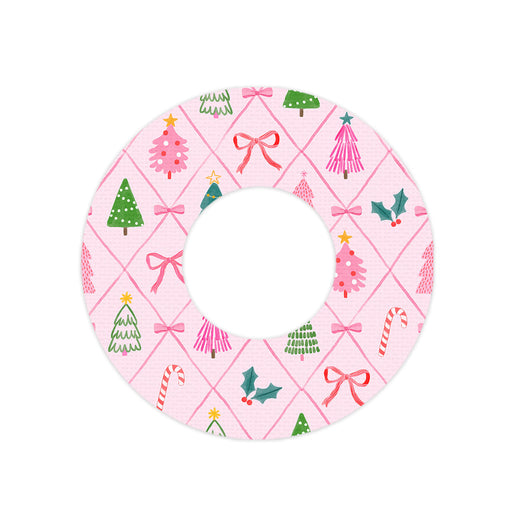Peelz Coquette Christmas Freestyle Libre 2 Patch Tape - Pump Peelz Patch Medical Tape White Smoke 12-Pack Libre 2 (Set of 12 Patches),4-Pack Libre 2 (Set of 4 Patches),1-Single (1 Single Patch)