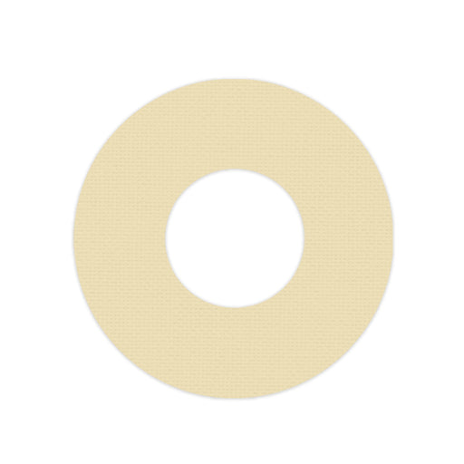 Peelz Solid Color Buttermilk Freestyle Libre 2 Patch Tape - Pump Peelz Patch Medical Tape Wheat 12-Pack Libre 2 (Set of 12 Patches),4-Pack Libre 2 (Set of 4 Patches)