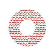 Peelz Christmas Icing Freestyle Libre 2 Patch Tape - Pump Peelz Patch Medical Tape White Smoke 12-Pack Libre 2 (Set of 12 Patches),4-Pack Libre 2 (Set of 4 Patches),1-Single (1 Single Patch)