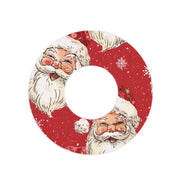 Peelz Jolly Old Saint Nick Freestyle Libre 2 Patch Tape - Pump Peelz Patch Medical Tape White Smoke 12-Pack Libre 2 (Set of 12 Patches),4-Pack Libre 2 (Set of 4 Patches),1-Single (1 Single Patch)