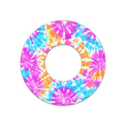 Peelz Neon Tie Dye Freestyle Libre 2 Patch Tape - Pump Peelz Patch Medical Tape White Smoke 12-Pack Libre 2 (Set of 12 Patches),4-Pack Libre 2 (Set of 4 Patches),1-Single (1 Single Patch)