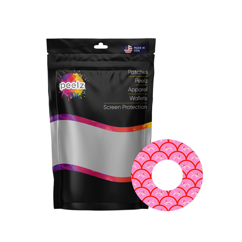 Peelz Puppy Love Freestyle Libre 2 Patch Tape - Pump Peelz Patch Medical Tape White Smoke 12-Pack Libre 2 (Set of 12 Patches),4-Pack Libre 2 (Set of 4 Patches),1-Single (1 Single Patch)