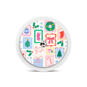 Peelz Holiday Greetings Freestyle Libre 2 Sticker - Pump Peelz Peelz/Stickers White Smoke Sensor Only