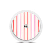 Peelz Peppermint Stripes Freestyle Libre 2 Sticker - Pump Peelz Peelz/Stickers White Smoke Sensor Only