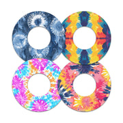 Peelz Tie Dye Variety Pack Freestyle Libre 2 Patch Tape - Pump Peelz Patch Medical Tape White Smoke 12-Pack Libre 2 (Set of 12 Patches),4-Pack Libre 2 (Set of 4 Patches)