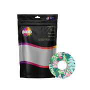 Peelz Festive Forest FreeStyle Libre 3 Plus & Lingo  Patch Tape - Pump Peelz Patch Medical Tape White Smoke 12-Pack (Set of 12 Patches),4-Pack (Set of 4 Patches),1-Single (1 Single Patch)