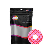 Peelz Puppy Love FreeStyle Libre 3 Plus & Lingo  Patch Tape - Pump Peelz Patch Medical Tape White Smoke 12-Pack (Set of 12 Patches),4-Pack (Set of 4 Patches),1-Single (1 Single Patch)