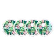Peelz Festive Forest FreeStyle Libre 3 Plus & Lingo  Sensor Sticker - Pump Peelz Peelz/Stickers White Smoke 4-pack (Set of 4 Stickers)
