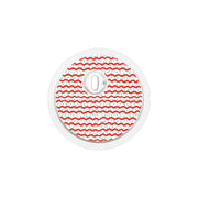 Peelz Christmas Icing FreeStyle Libre 3 Plus & Lingo  Sensor Sticker - Pump Peelz Peelz/Stickers White Smoke 4-pack (Set of 4 Stickers)