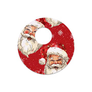 Peelz Jolly Old Saint Nick FreeStyle Libre 3 Plus & Lingo  Sensor Sticker - Pump Peelz Peelz/Stickers White Smoke 4-pack (Set of 4 Stickers)
