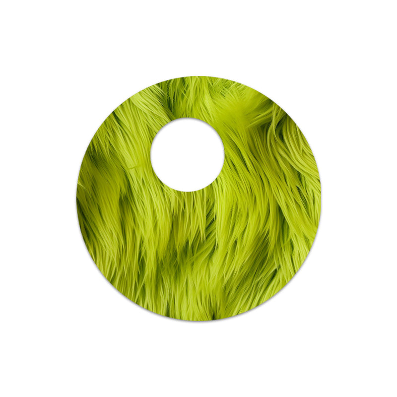 Peelz Green Fur Sticker Designed for the FreeStyle Libre 3 Plus & Lingo  Sensor Peelz/Stickers White Smoke 4-pack (Set of 4 Stickers)