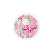 Peelz Blossom Bows Sticker Designed for the FreeStyle Libre 3 Plus & Lingo  Sensor Peelz/Stickers White Smoke 4-pack (Set of 4 Stickers)