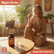 Hippie Farms Premium Total Heart & Circulation Blend - Beetroot & Friends Vitamins & Supplements Saddle Brown