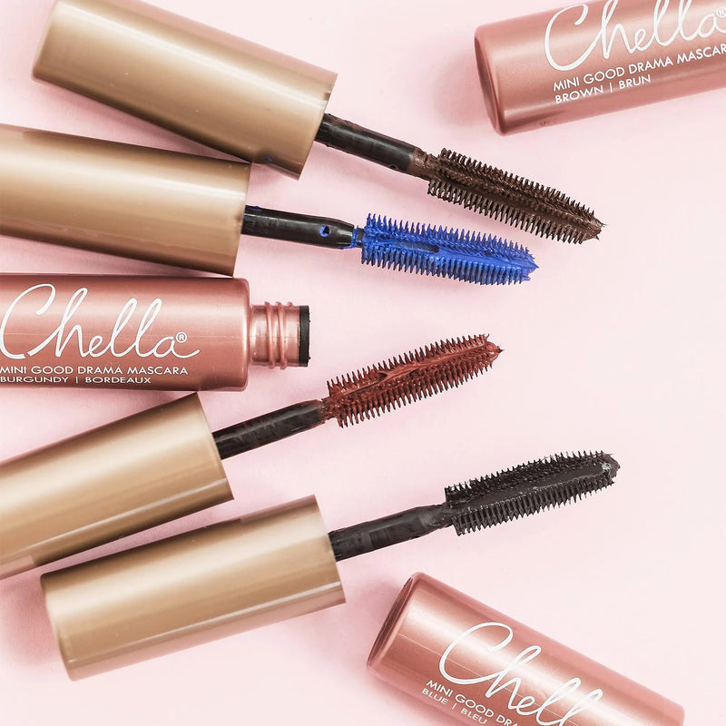 Chella drama & shade mini mascara set Kit Misty Rose