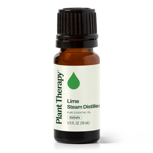 Plant Therapy Lime Steam Distilled Essential Oil Essential Oil White Smoke 10 mL