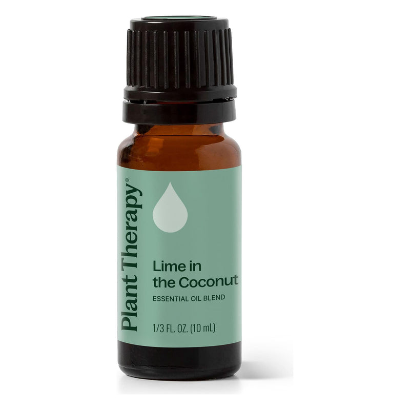 Plant Therapy Lime in the Coconut Essential Oil Blend Essential Oil White Smoke 10 mL