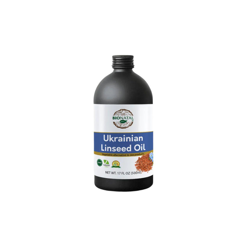 Bionatal Ukrainian Linseed (Flaxseed) Oil 17oz Linseed (Flaxseed) Oil White Smoke