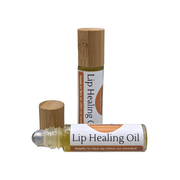 By Robin Creations Lip Repair Healing Oil - Infused with New Mexico Pinon Resin Lip Balms Dim Gray Lemongrass Eucalyptus / 1 Tube,Lemongrass Eucalyptus / 3 Tubes,Tangerine / 1 Tube,Tangerine / 3 Tubes,Peppermint / 1 Tube,Peppermint / 3 Tubes,Lavender / 1 Tube,Lavender / 3 Tubes,Unflavored / 1 Tube,Unflavored / 3 Tubes,Eczema Healing Blend for Peeling C