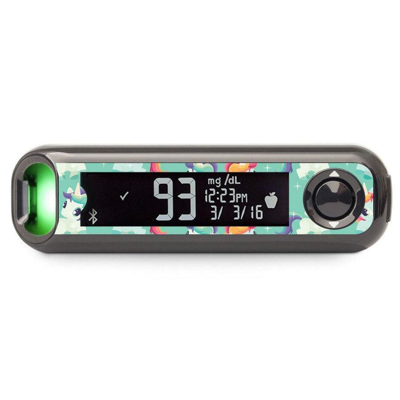Peelz Little Ponies Bayer Contour© Next One Glucometer Peelz/Stickers Dark Slate Gray
